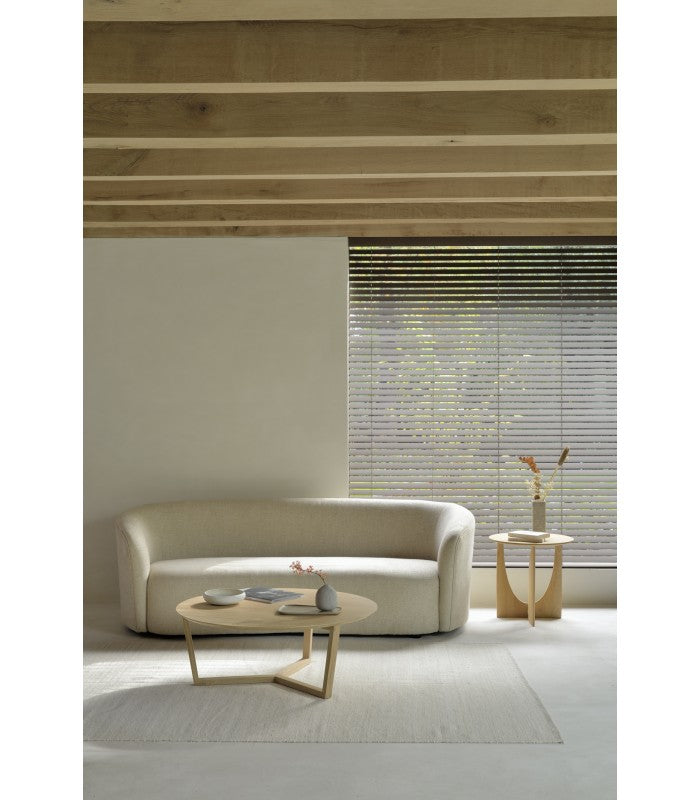 Sofá Ellipse - 3 plazas - en madera de Ethnicraft - vista lateral | Nomad Interiors