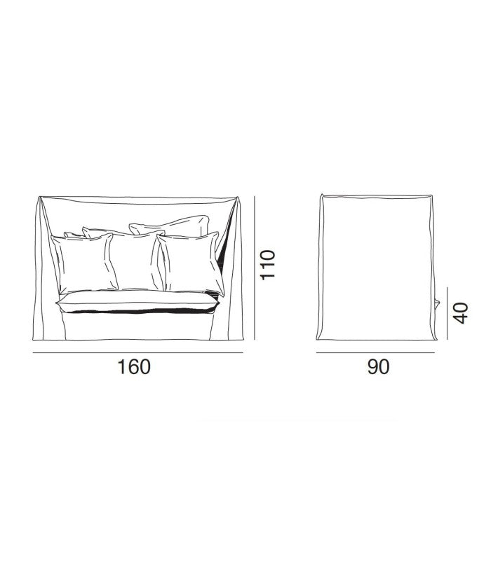 Sofá Ghost 18 de Gervasoni - vista 6 | Nomad Interiors