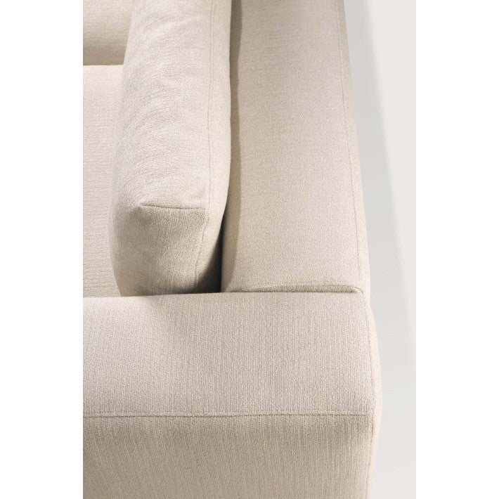 Sofá Mellow en algodón y fibra natural de Ethnicraft - textura | Nomad Interiors