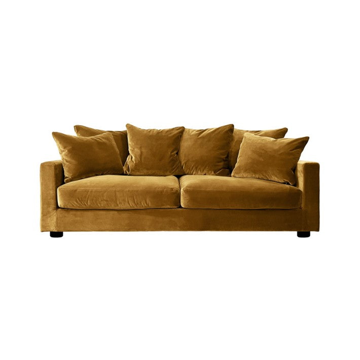 Sofá Velvet Terciopelo C/Cojines 186 de Nomad Home