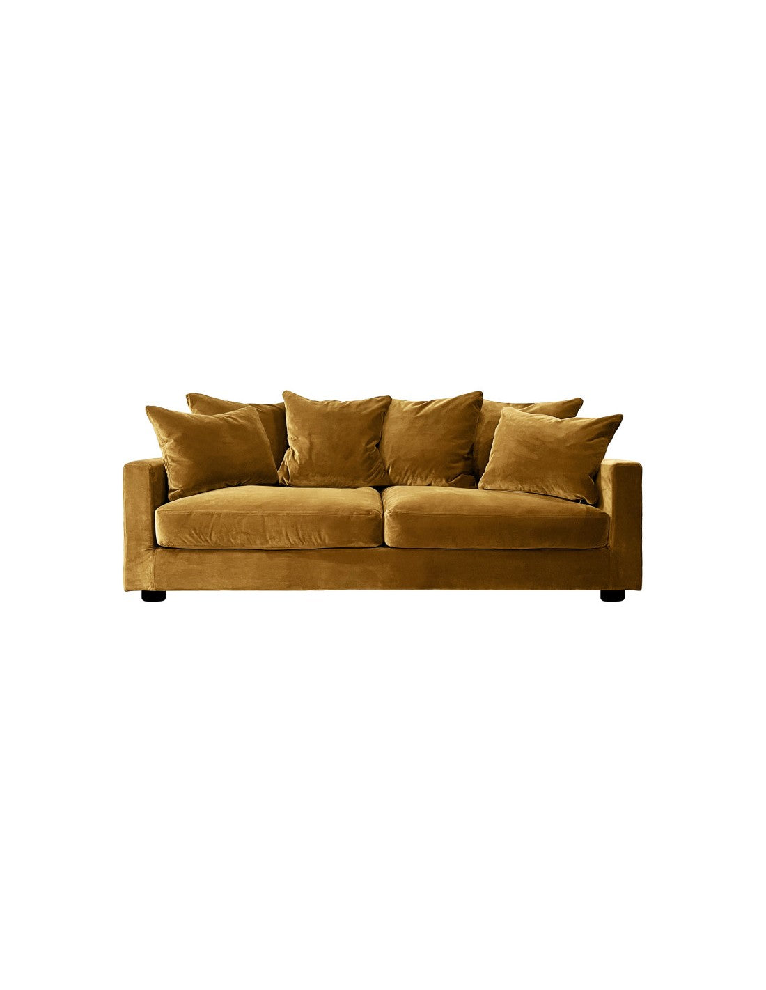 Sofá Velvet Terciopelo C/Cojines 240 de Nomad Home