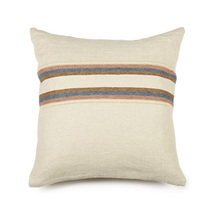 Belgian Pillow Cover Harlan Stripe en lino de LIBECO | Nomad Interiors
