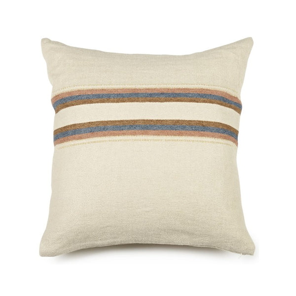 Belgian Pillow Cover Harlan Stripe en lino de LIBECO | Nomad Interiors