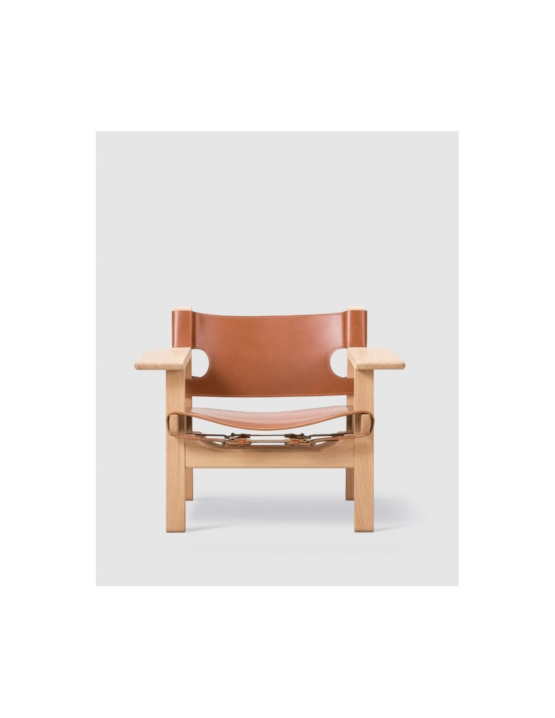 The Spanish Chair en roble y cuero de Fredericia - vista 8 | Nomad Interiors