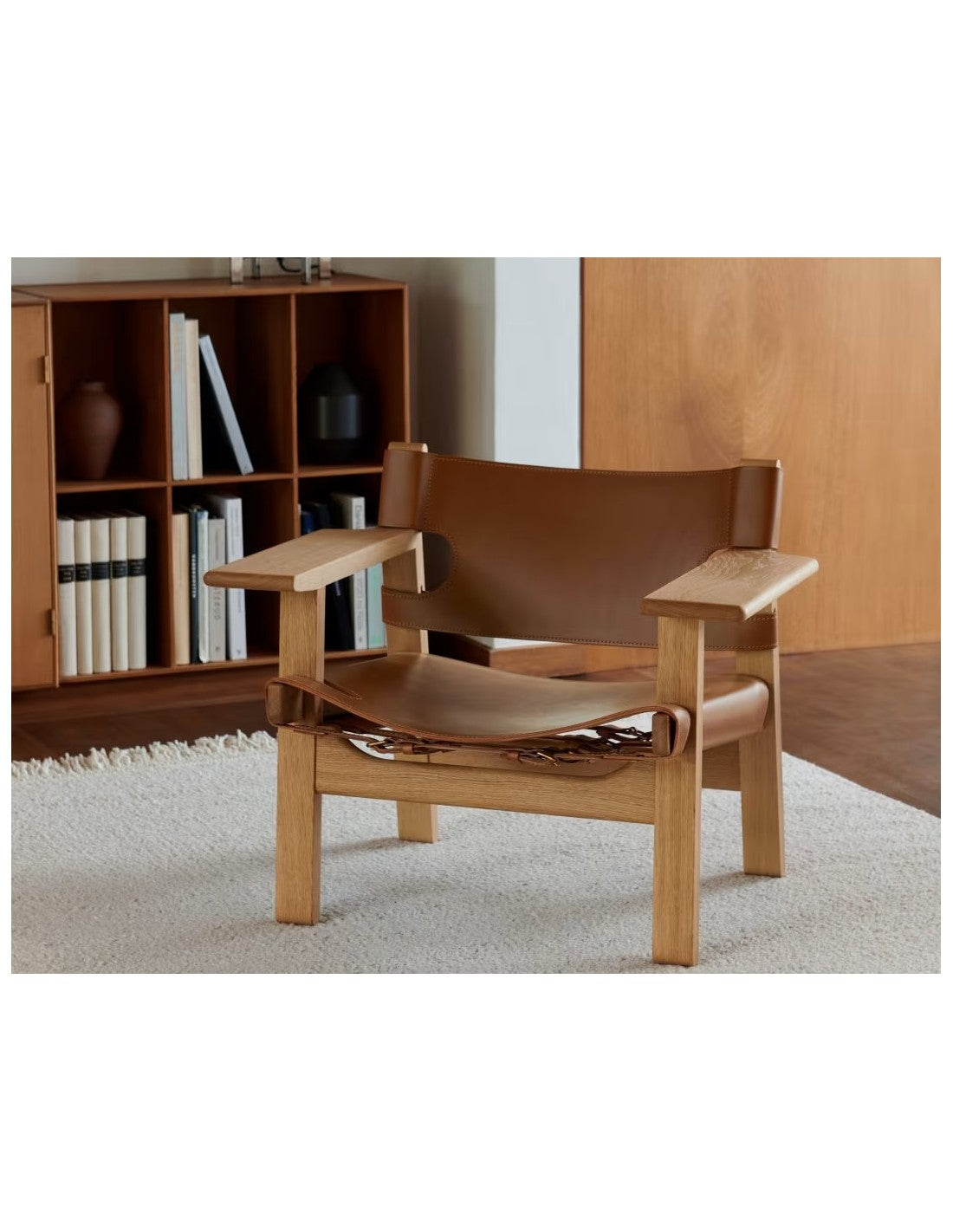 The Spanish Chair en roble y cuero de Fredericia - vista 9 | Nomad Interiors