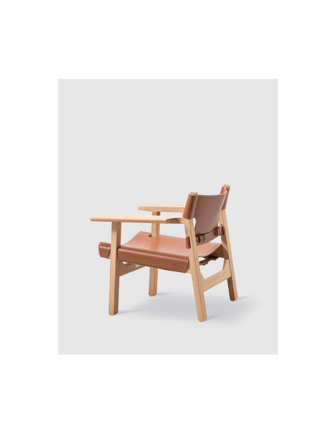 The Spanish Chair en roble y cuero de Fredericia - vista 7 | Nomad Interiors