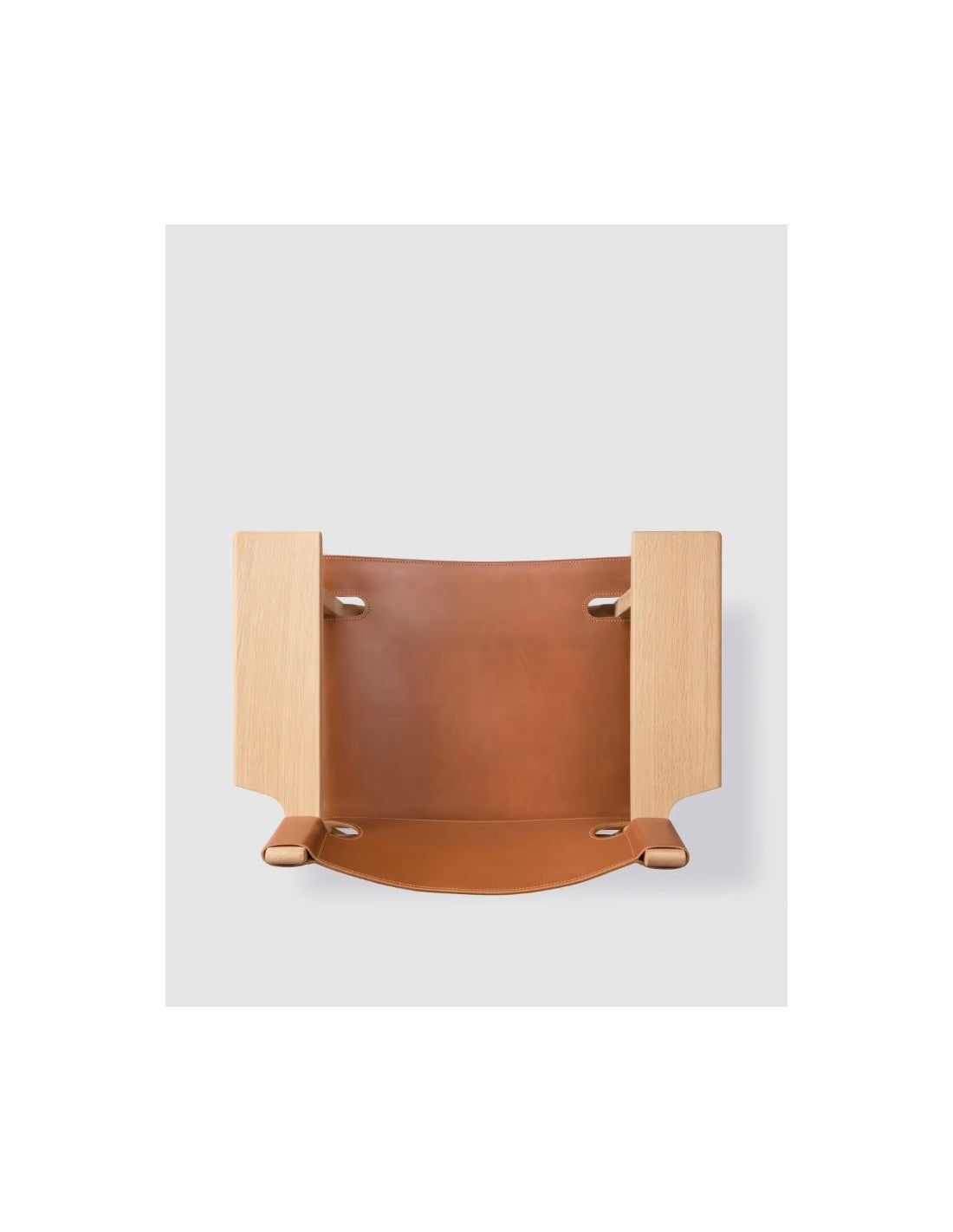 The Spanish Chair en roble y cuero de Fredericia - textura | Nomad Interiors